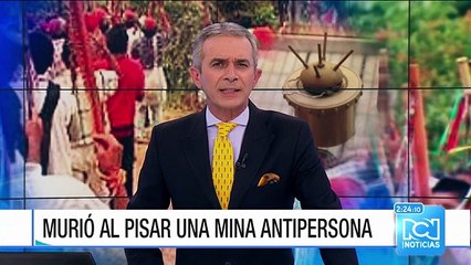 Homenajean a menor indígena que murió al pisar una mina