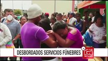 Crisis por colapso en cementerios de ciudades afectadas por terremoto en Ecuador