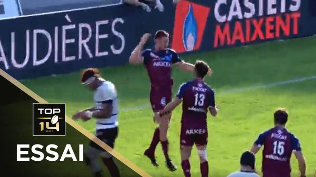 TOP 14 - Essai de Geoffrey CROS (UBB) - Bordeaux-Bègles - Brive - J2 - Saison 2020/2021