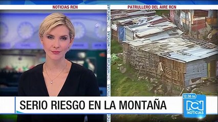 Casas en Ciudad Bolívar están en riesgo de deslizamiento