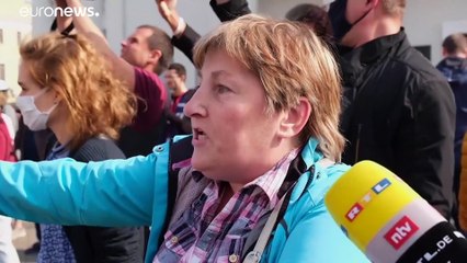 Женский марш в Минске: десятки задержанных