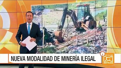 Nueva modalidad de minería ilegal en Cauca