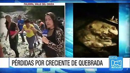 Se desbordó el río Nima en Palmira, Valle del Cauca