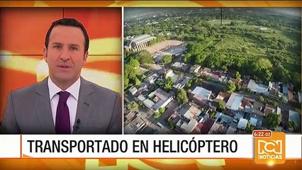 Ejército trasladó a menor que requería atención médica urgente