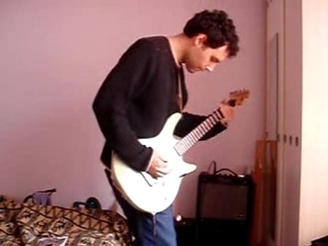 Impro blues rock : slide & open tuning D