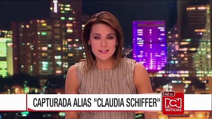 Capturaron a Claudia Schiffer, acusada de extorsión y homicidio