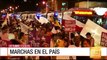 Multitudinaria marcha en Bogotá para pedir por un pronto acuerdo de la paz