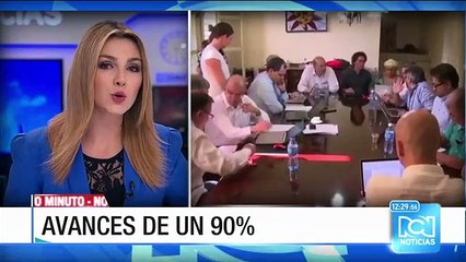 Borrador de nuevo acuerdo con Farc estaría listo en un 90 por ciento