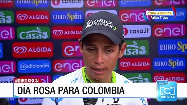 Chaves se convierte en nuevo líder del Giro de Italia