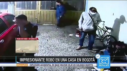 Hombres armados amordazaron y asaltaron a los habitantes de una casa en el sur de Bogotá