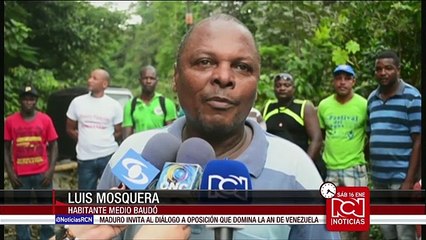 Habitantes de los Baudó bloquearon carretera y piden que las vías sean arregladas