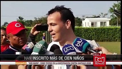 Alexis Viera entró caminando a la inauguración de escuela de fútbol en Cali