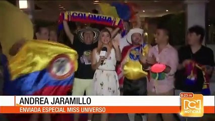 Delegación colombiana llegó a Filipinas para apoyar a Andrea Tovar