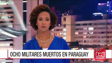 Atentado en Paraguay mata a ocho militares del cuerpo antiguerrillero