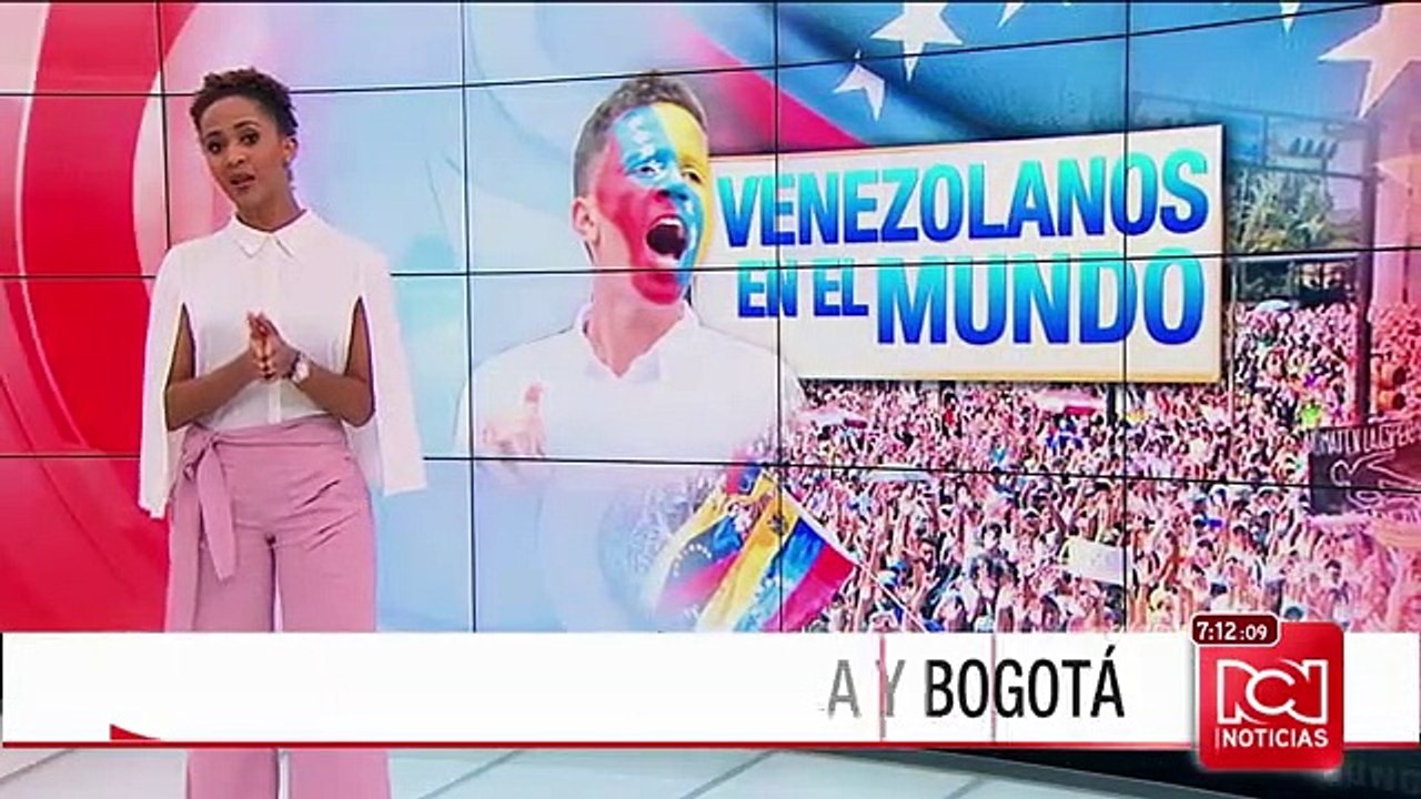 Venezolanos se reunieron en el norte de Bogotá para exigir revocatoria de Nicolás Maduro