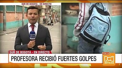 Profesora permanece hospitalizada tras haber sido golpeada por un estudiante