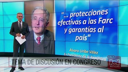Uribismo entregó sus primeras propuestas para reorientar los acuerdos con las Farc