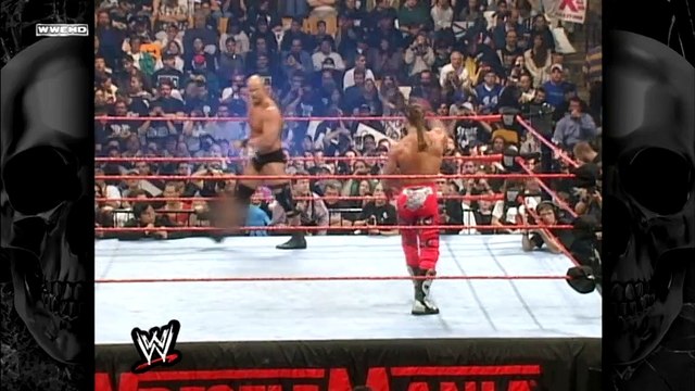 hbk vs stive austin wrestlemaina 14