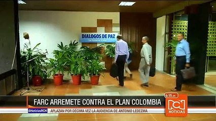Farc piden a EE.UU. destinar recursos del Plan Colombia para el posconflicto
