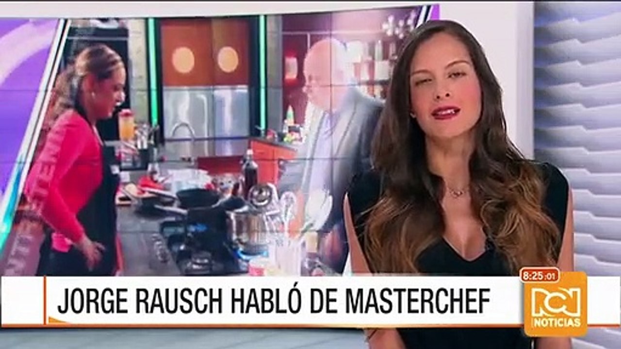 "La competencia cada día se pone más fuerte": Jorge Rausch sobre MasterChef