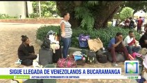 Decenas de venezolanos duermen en parques y plazas públicas de Bucaramanga