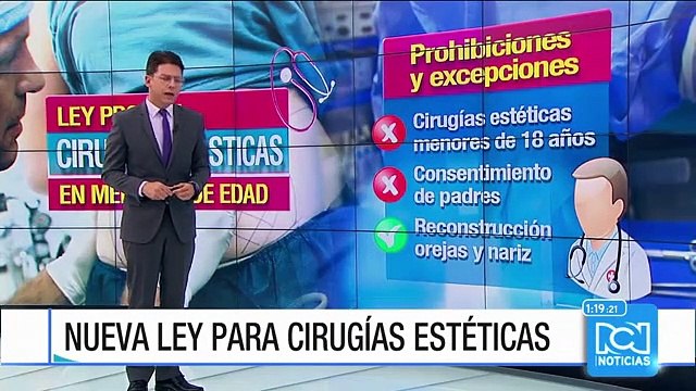 Cirujanos apoyan ley que prohíbe cirugías estéticas a menores de edad