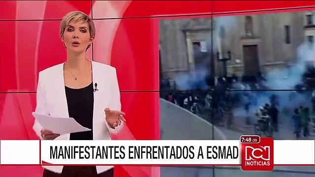 Con algunos disturbios y detenidos, terminó la jornada nacional de paro