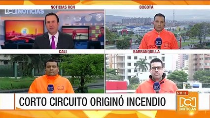 Emergencia por incendio en una vivienda en Soledad (Atlántico)