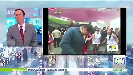 Oposición venezolana, indignada por bailes y juegos de Maduro en televisión