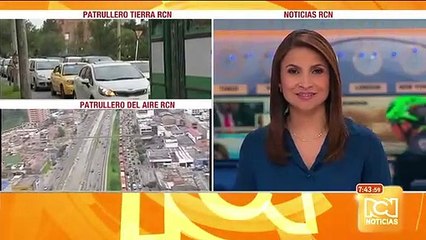 Congestión por un bus de Transmilenio varado en la troncal de la NQS