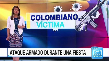 Un colombiano resultó herido en tiroteo durante festival de música en México