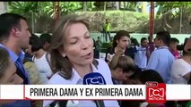 Eva lo sabe: Así fue el sorpresivo encuentro entre las esposas de Uribe y Santos