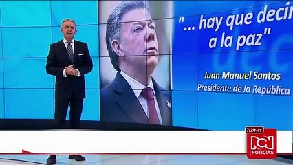 "Hay que decir sí a la paz": presidente Santos durante entrega de obras en Magdalena