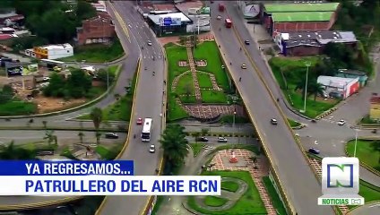Sobrevuelo por el puente La Cejita en Armenia
