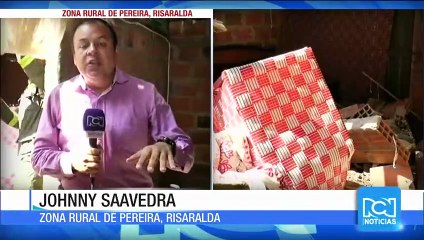 Una bebé murió tras alud por fuertes lluvias en zona rural de Pereira