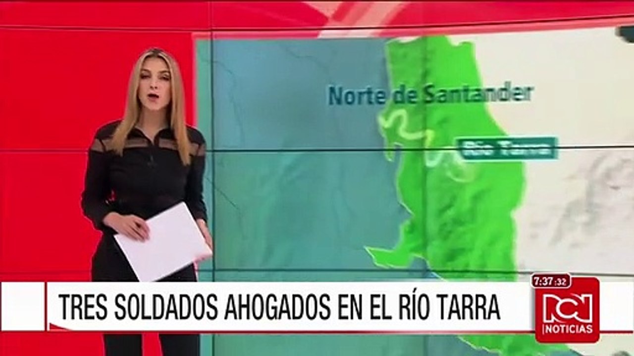 Tres militares murieron ahogados en Norte de Santander