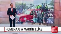 El cantante Rafael Santos, hermano mayor de Martín Elías, lloró desconsolado su partida