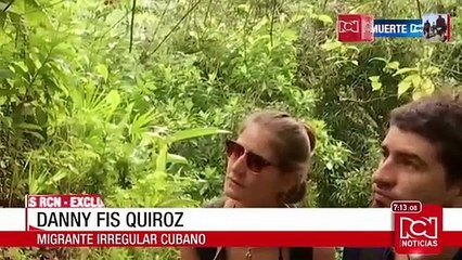 下载视频: La travesía de migrantes cubanos que intentan cruzar la frontera entre Colombia y Panamá