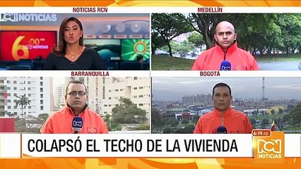 Cuatro familias viven a la intemperie en Barranquilla