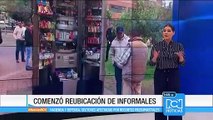 Distrito inició la reubicación de los vendedores informales de la 72