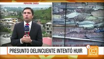 Presunto ladrón intentó escapar por los techos de varias viviendas en Popayán