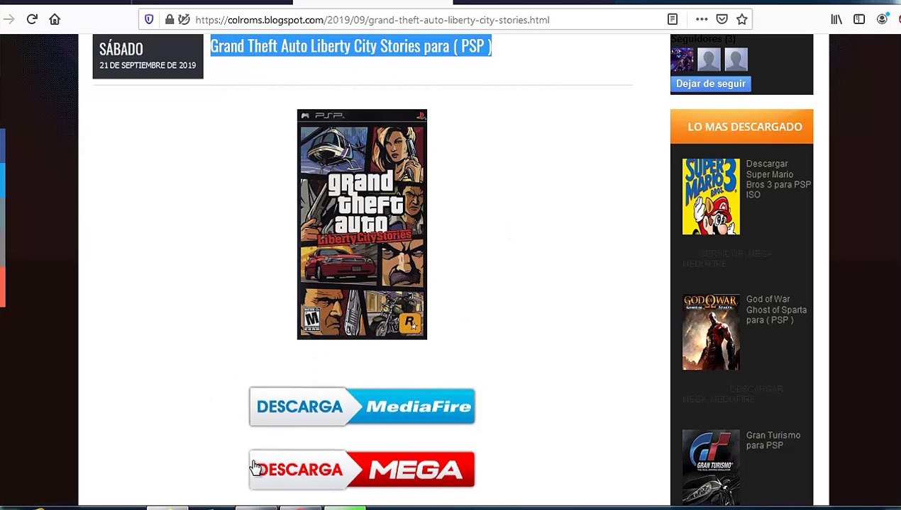 Grand Theft Auto Liberty City Stories para ( PSP )