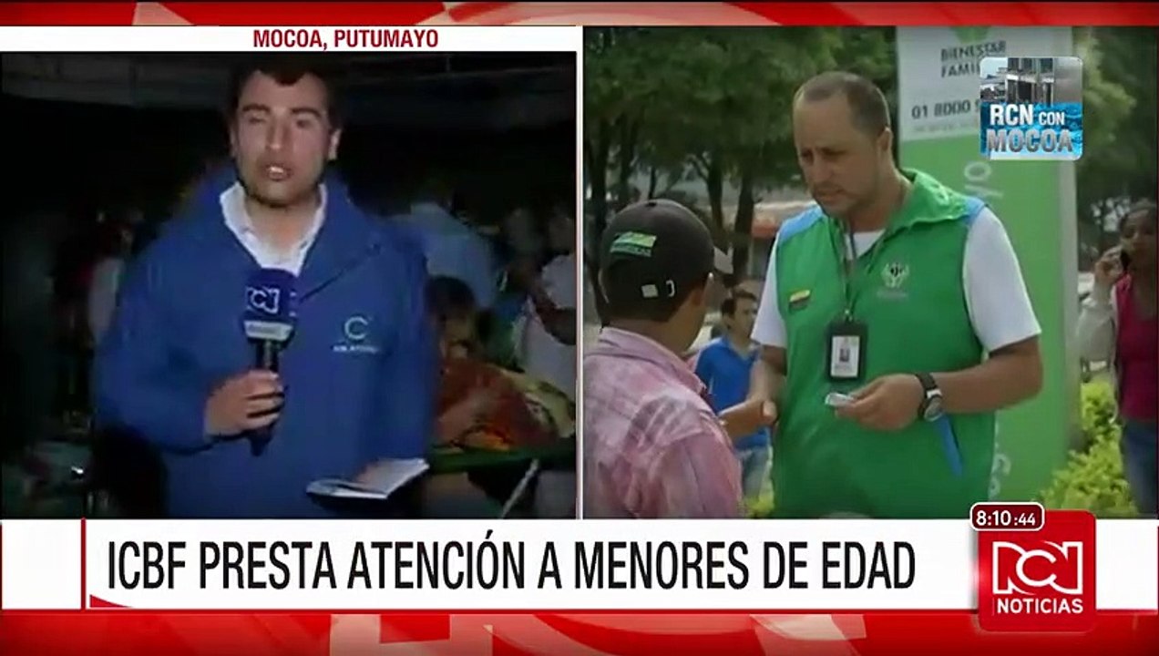 Niños buscan a sus padres y padres buscan a sus hijos en Mocoa