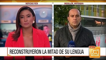 "Lloré al sentir algo tan insignificante como el agua": hombre al que le reconstruyeron la lengua