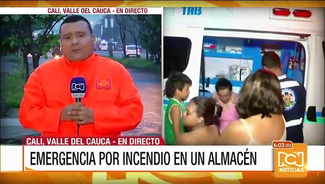 Incendio en Cali dejó a 12 personas lesionadas