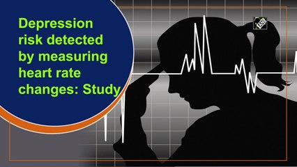 Depression risk detected by measuring heart rate changes