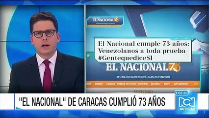El Nacional de Caracas celebró 73 años de historia
