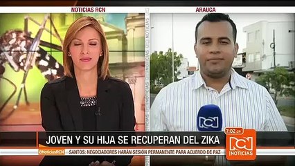 "Mi hija está muy bien": joven que dio a luz contagiada con Zika