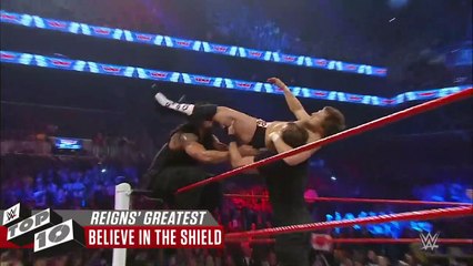 Roman Reigns' greatest spears