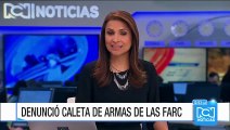 Denuncian que las Farc tienen caletas con armas en Venezuela